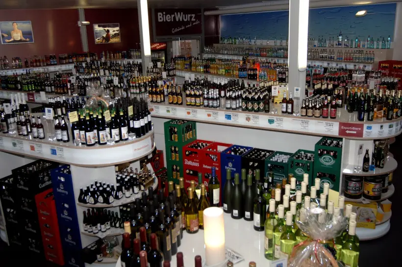 Getränkemarkt Innen